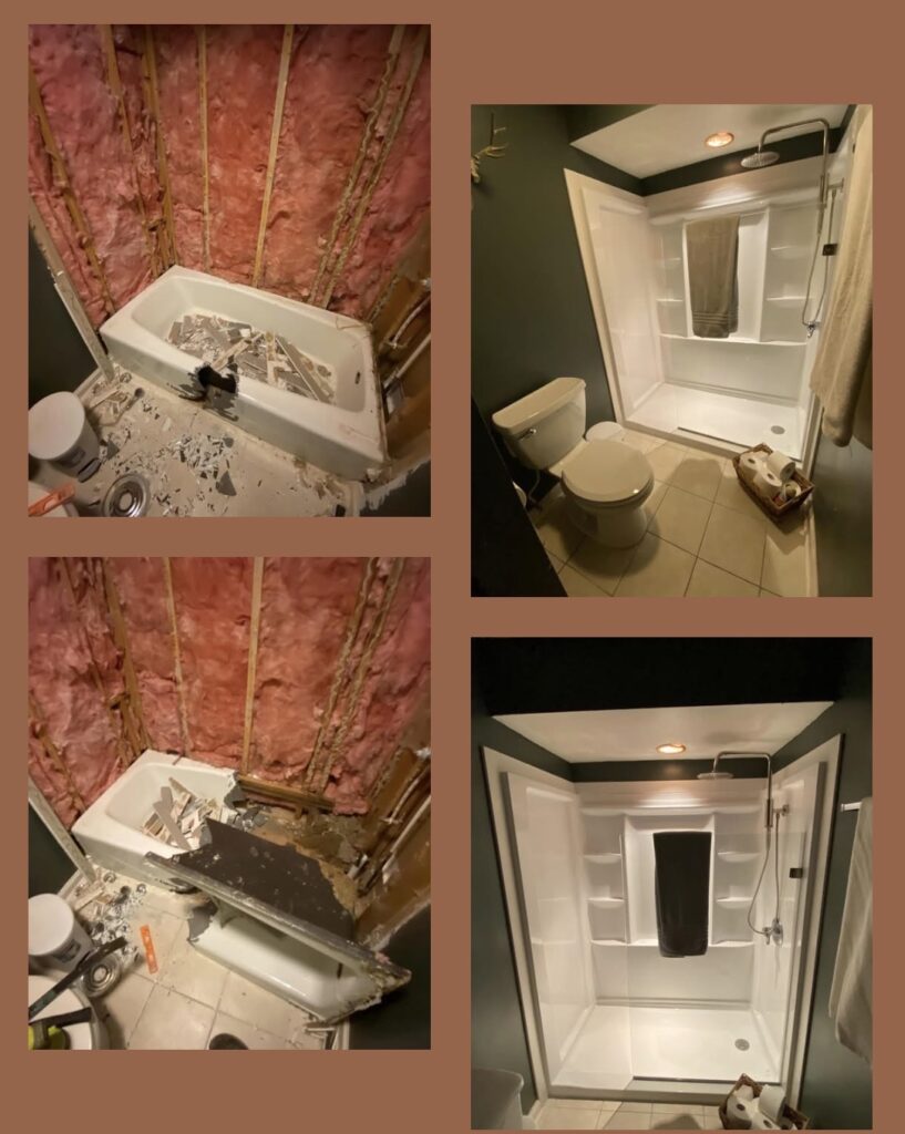 bathtub remodel handyman in. Greenwood Indiana